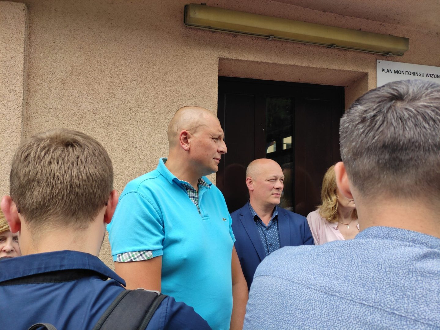 Nowy Sącz protest pod OSM