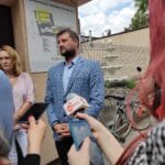 Nowy Sącz protest pod OSM