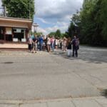 Nowy Sącz protest pod OSM