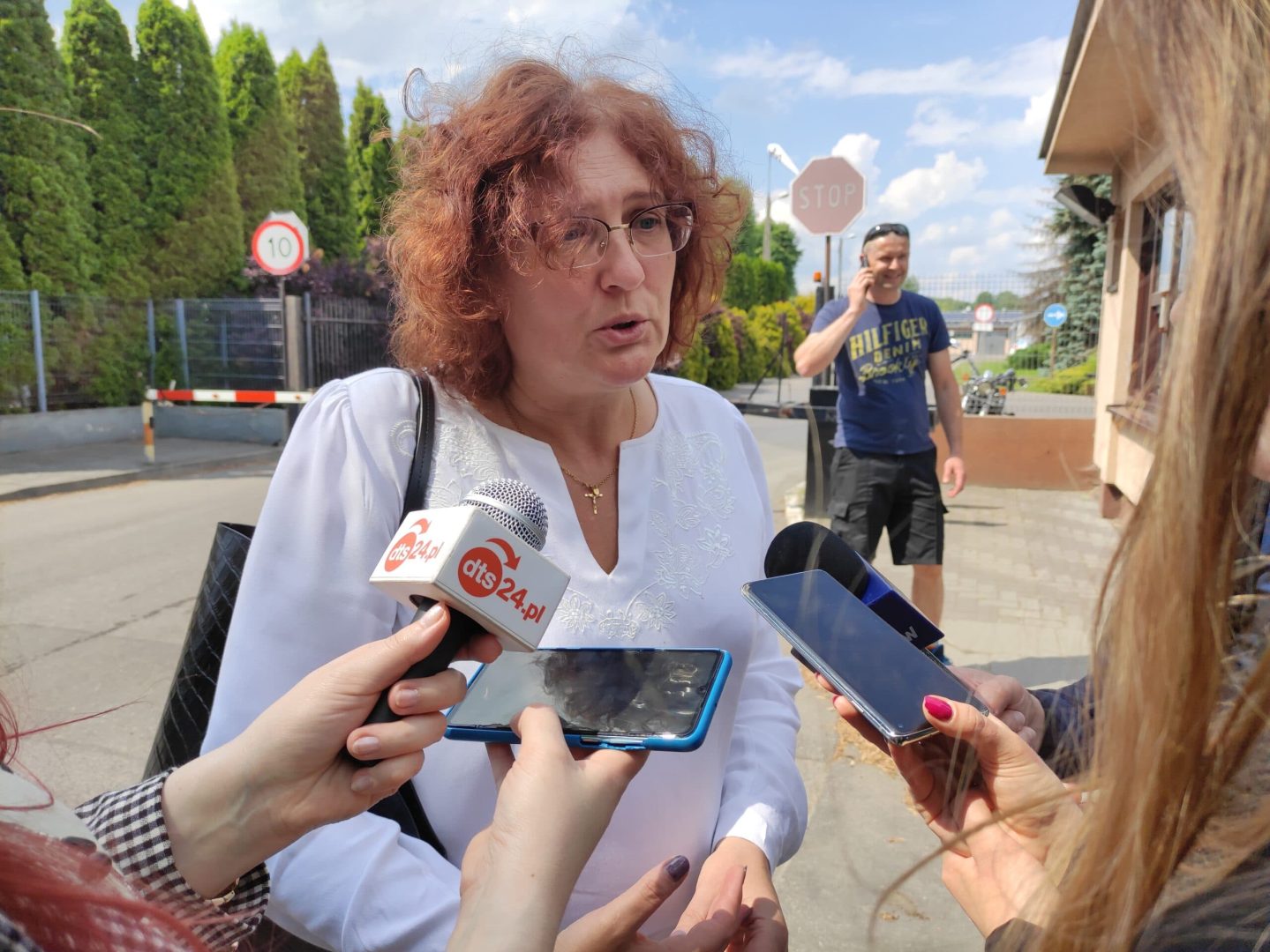 Nowy Sącz protest pod OSM