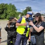 Korzenna, spotkanie MDP z policjantami