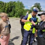 Korzenna, spotkanie MDP z policjantami