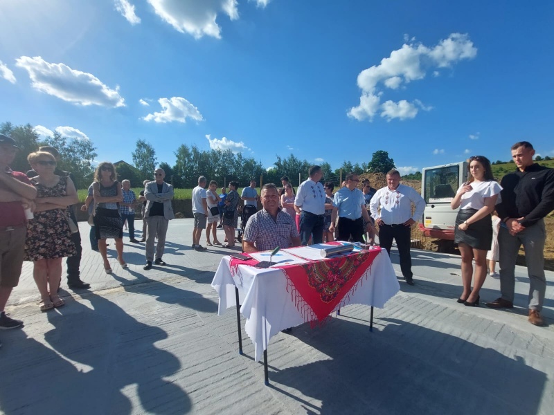 Łyczana, akt erekcyjny