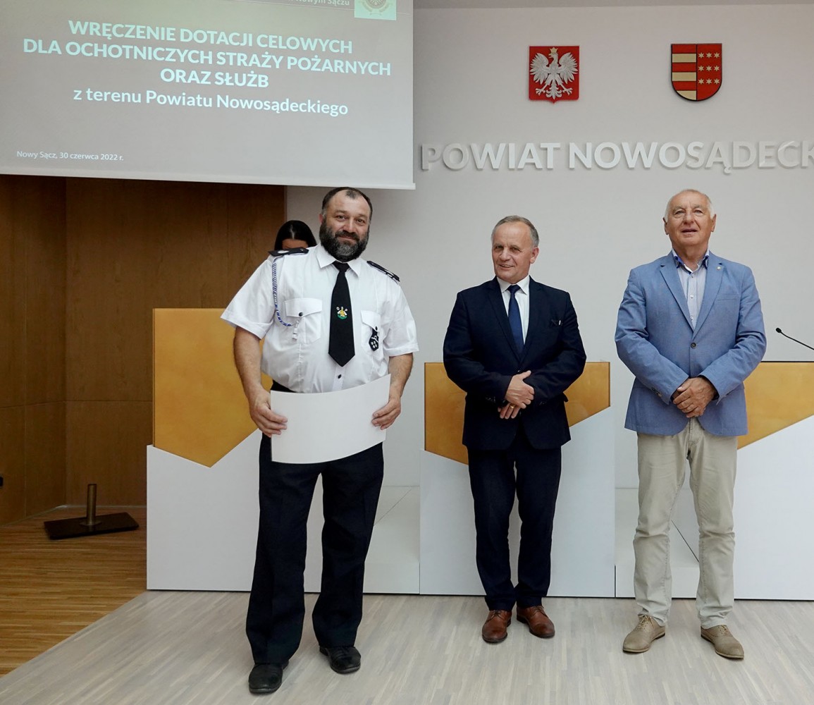 promesy dla ochotniczych straży pożarnych i służb