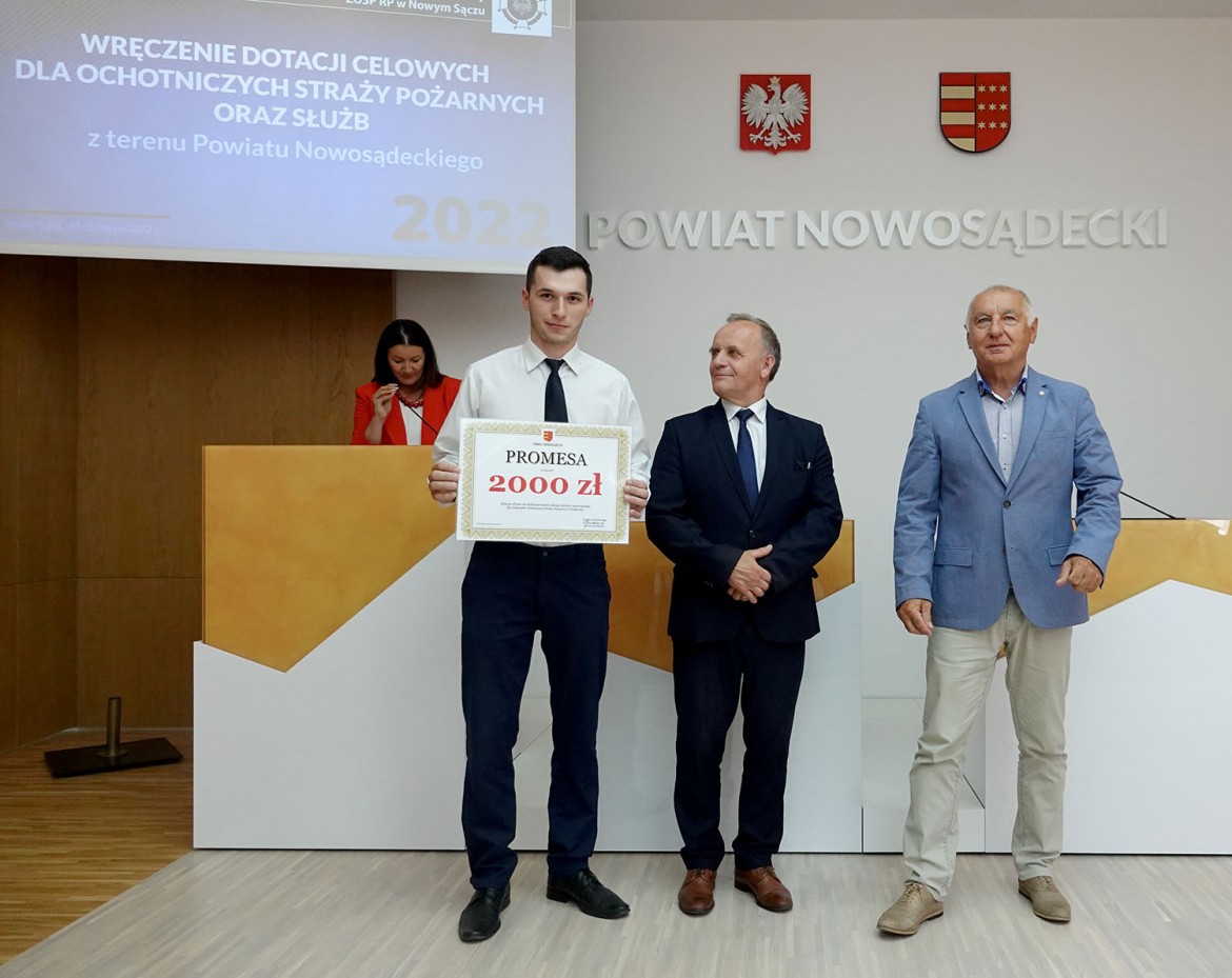 promesy dla ochotniczych straży pożarnych i służb