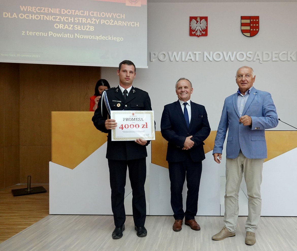 promesy dla ochotniczych straży pożarnych i służb