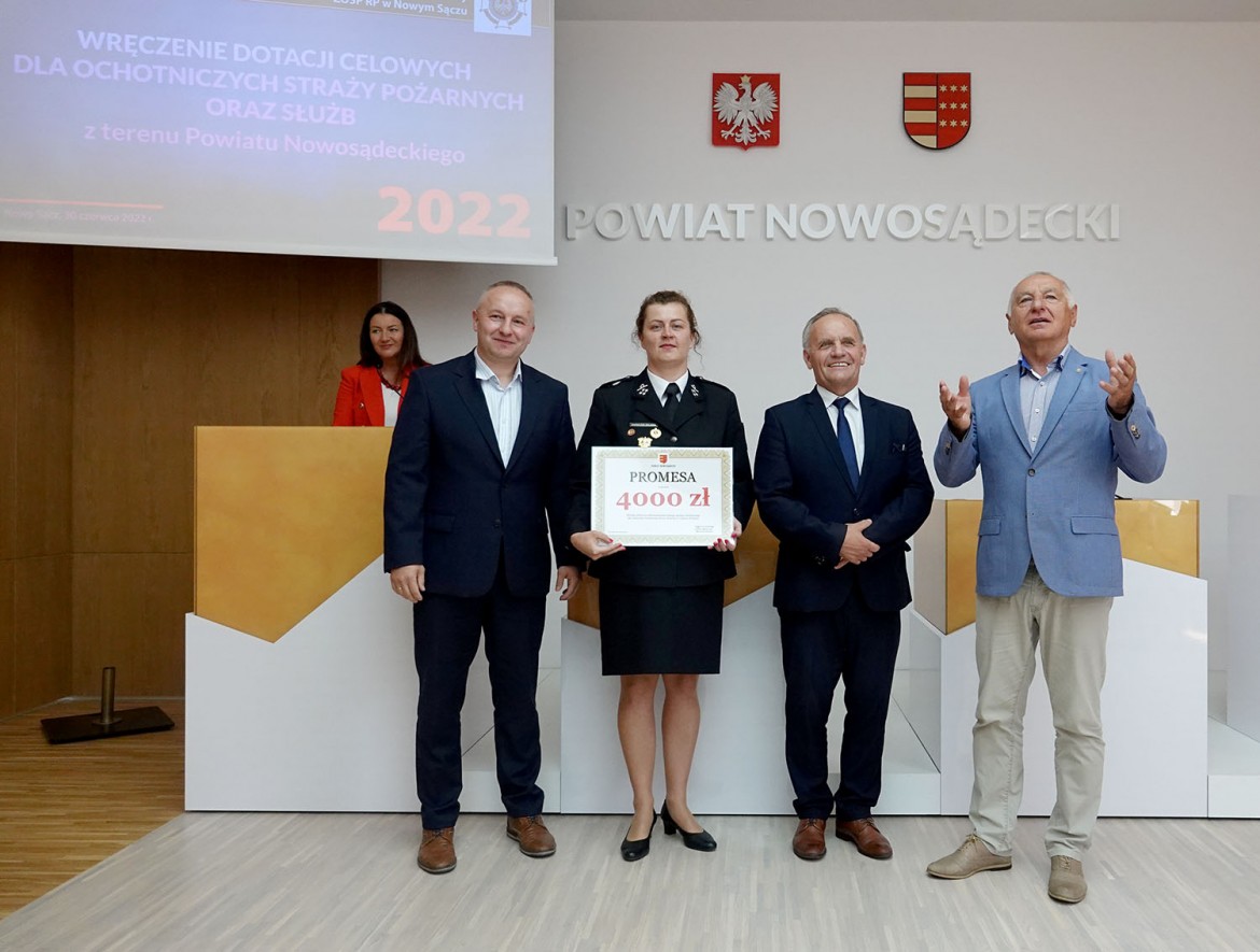promesy dla ochotniczych straży pożarnych i służb