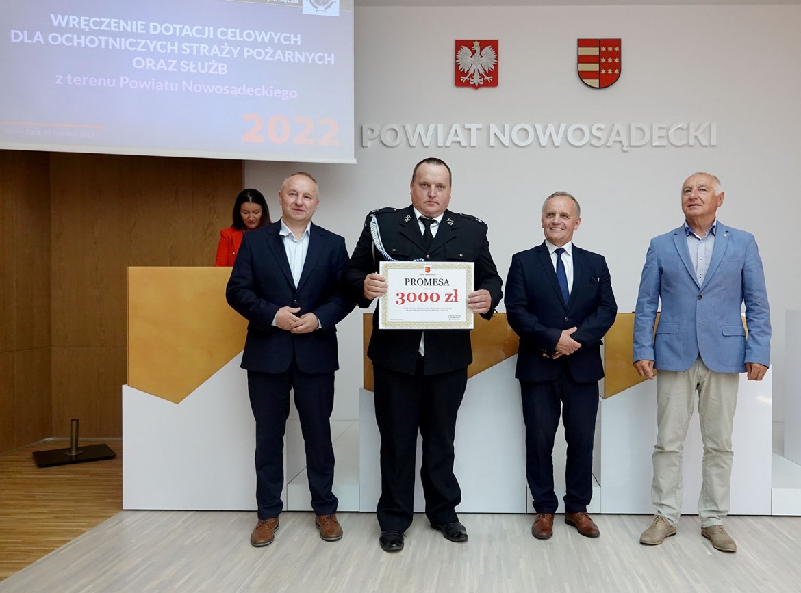 promesy dla ochotniczych straży pożarnych i służb
