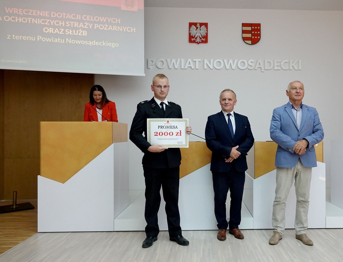 promesy dla ochotniczych straży pożarnych i służb