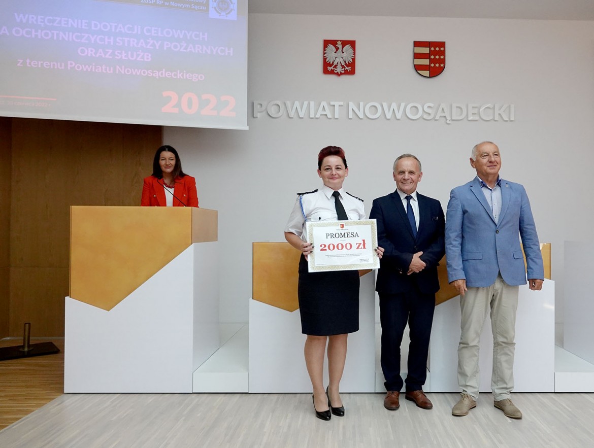 promesy dla ochotniczych straży pożarnych i służb