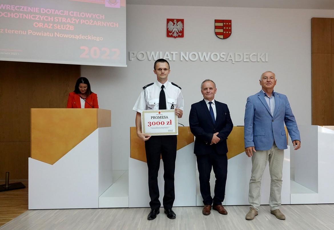 promesy dla ochotniczych straży pożarnych i służb