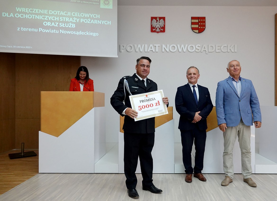 promesy dla ochotniczych straży pożarnych i służb