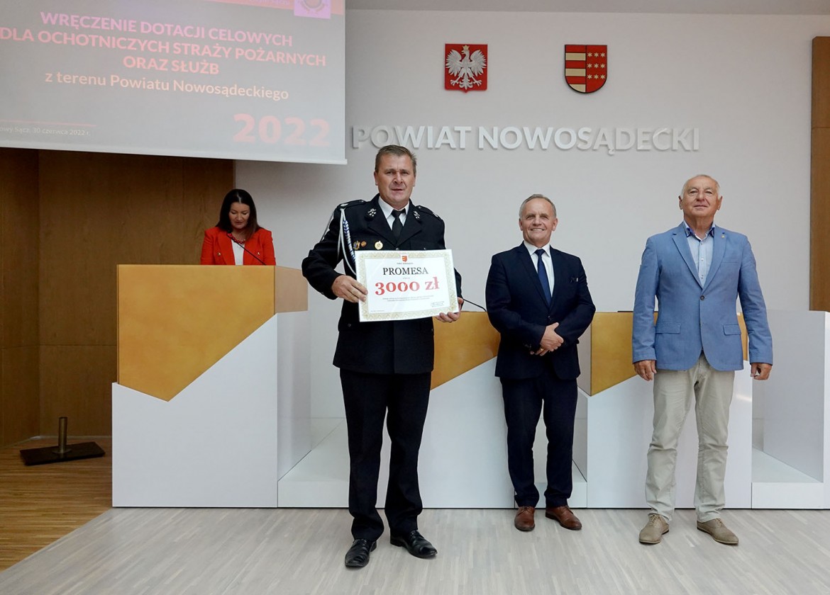 promesy dla ochotniczych straży pożarnych i służb