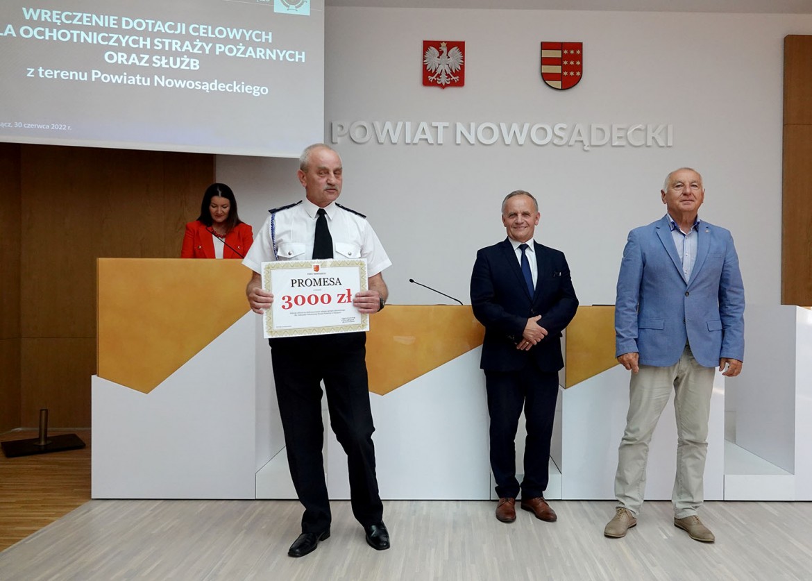 promesy dla ochotniczych straży pożarnych i służb