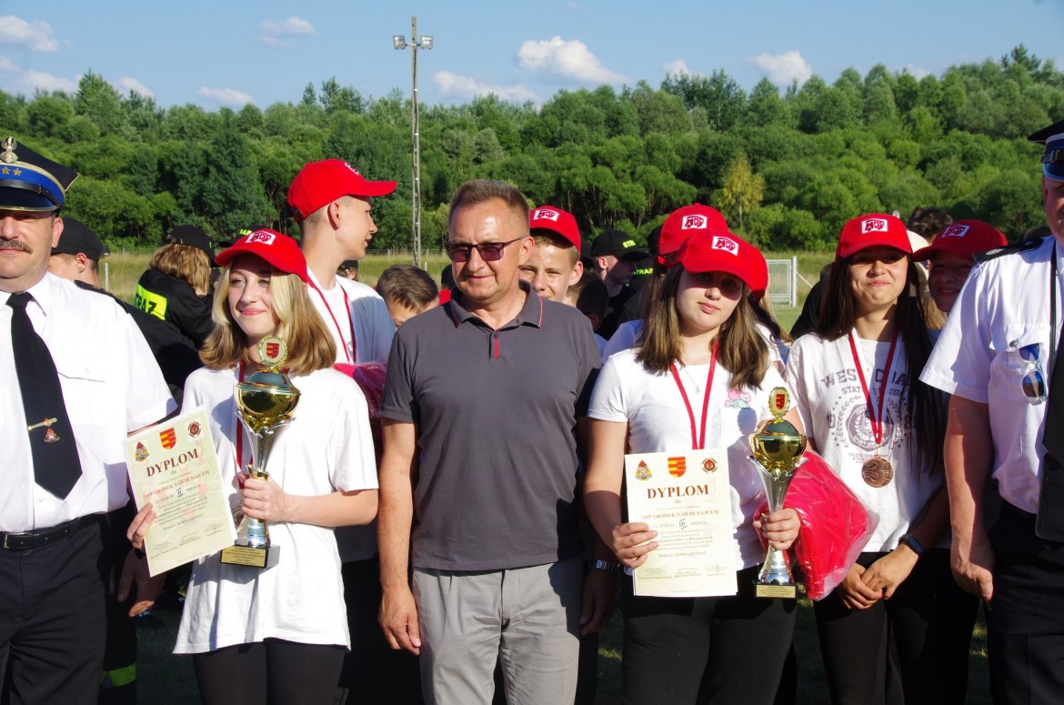 Zawody strażackie w Podegrodziu