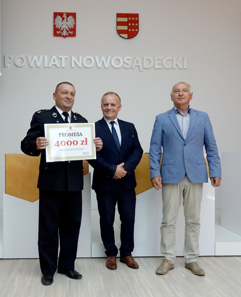 promesy dla ochotniczych straży pożarnych i służb