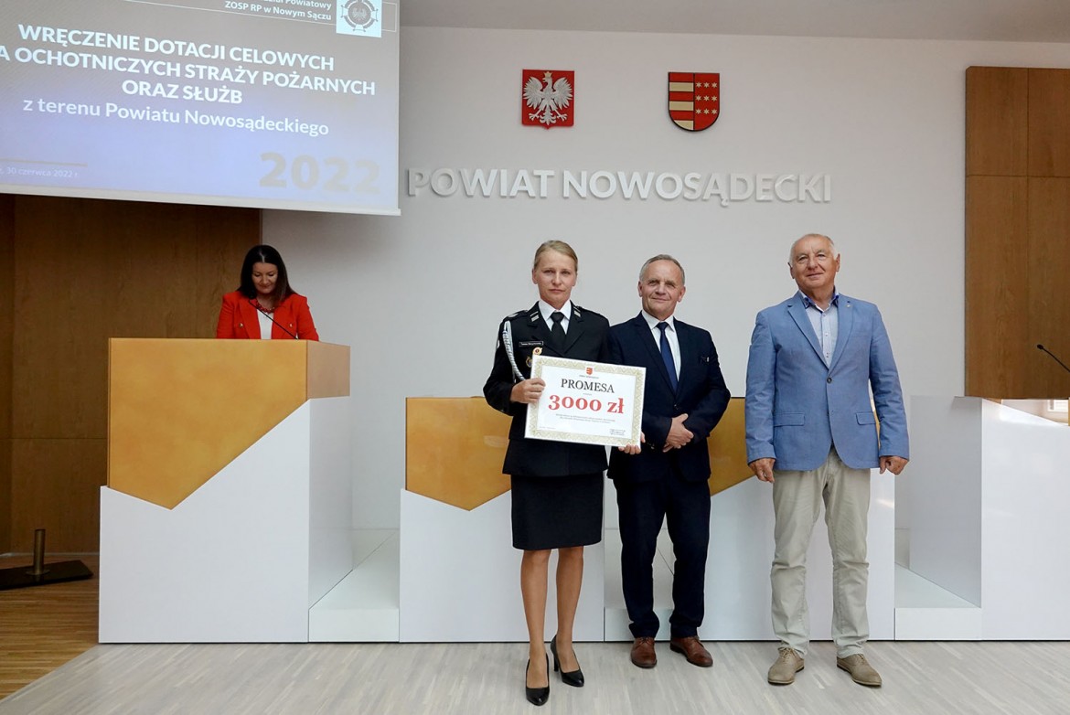promesy dla ochotniczych straży pożarnych i służb