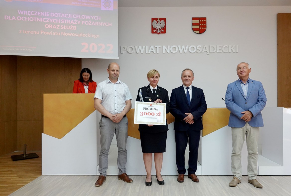 promesy dla ochotniczych straży pożarnych i służb