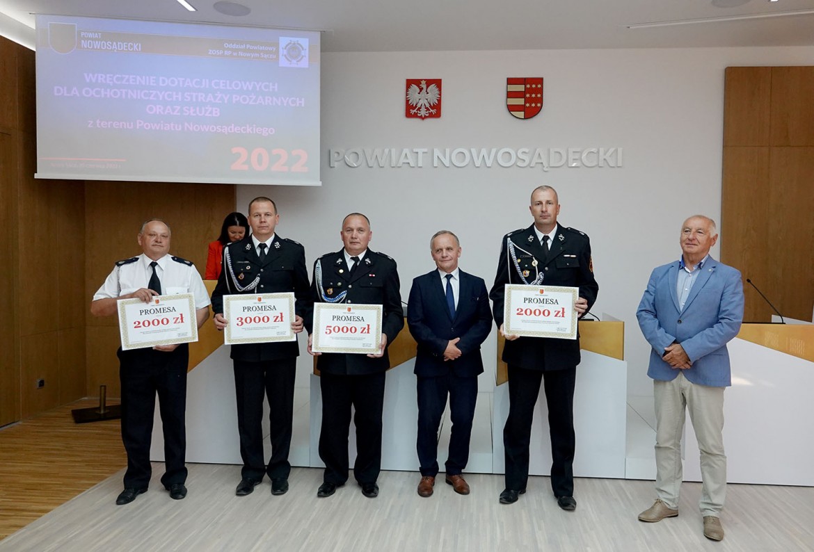 promesy dla ochotniczych straży pożarnych i służb