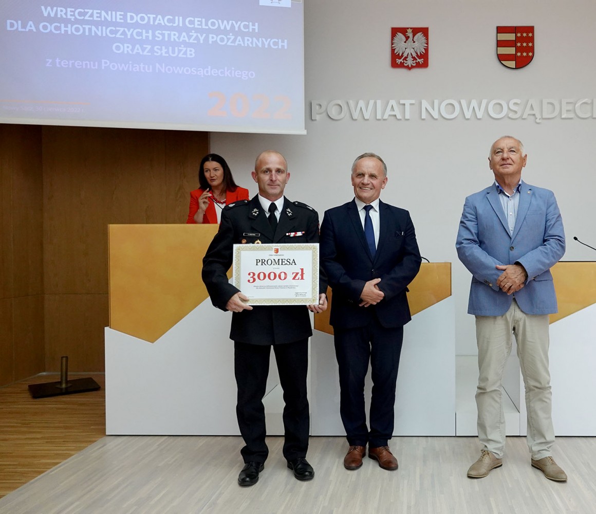 promesy dla ochotniczych straży pożarnych i służb