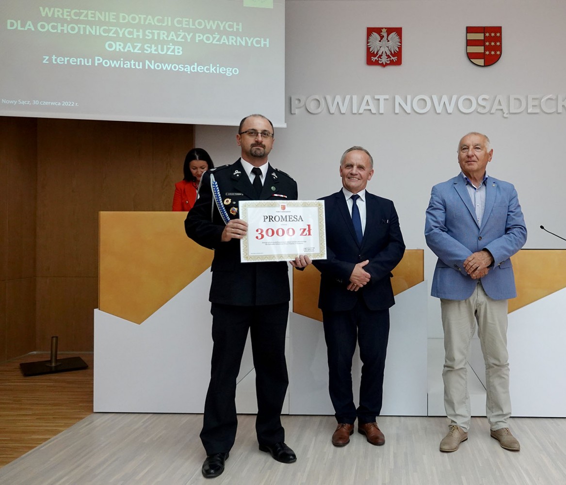 promesy dla ochotniczych straży pożarnych i służb