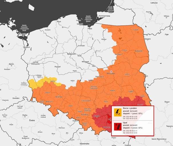 upały