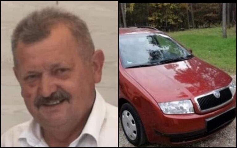 Zaginął 62-latek. Wsiadł do samochodu, odjechał i słuch po nim zaginął