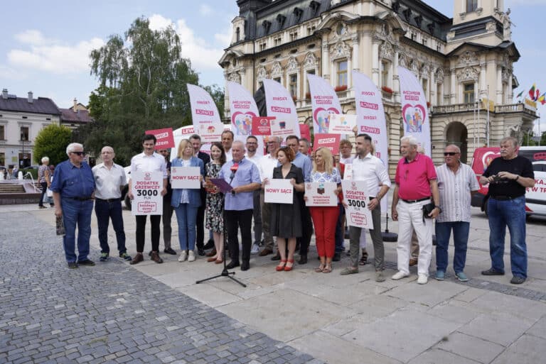 Nowy Sącz. Lewica do PiS: stuknijcie się w łeb!