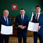 wicewojewoda Ryszard Pagacz,, Mateusz Małodziński