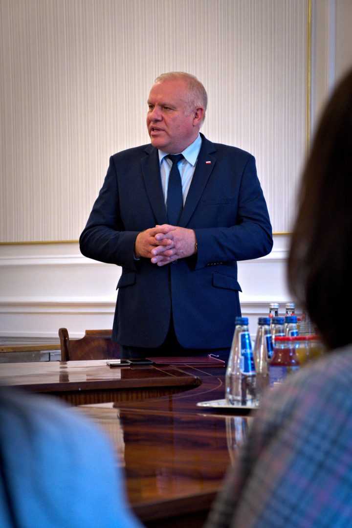 wicewojewoda Ryszard Pagacz,, Mateusz Małodziński