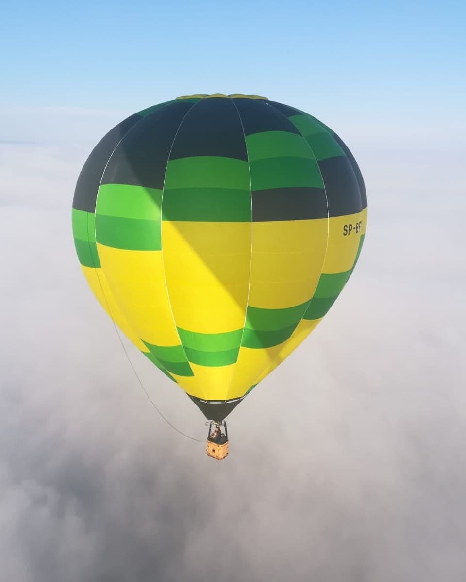 3. balon SP-BFO Smyk Kubicek BB20E pilot Kacper Borkowski z załogą