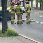 Lwowska, potrącenie rowerzysty, Nowy Sącz