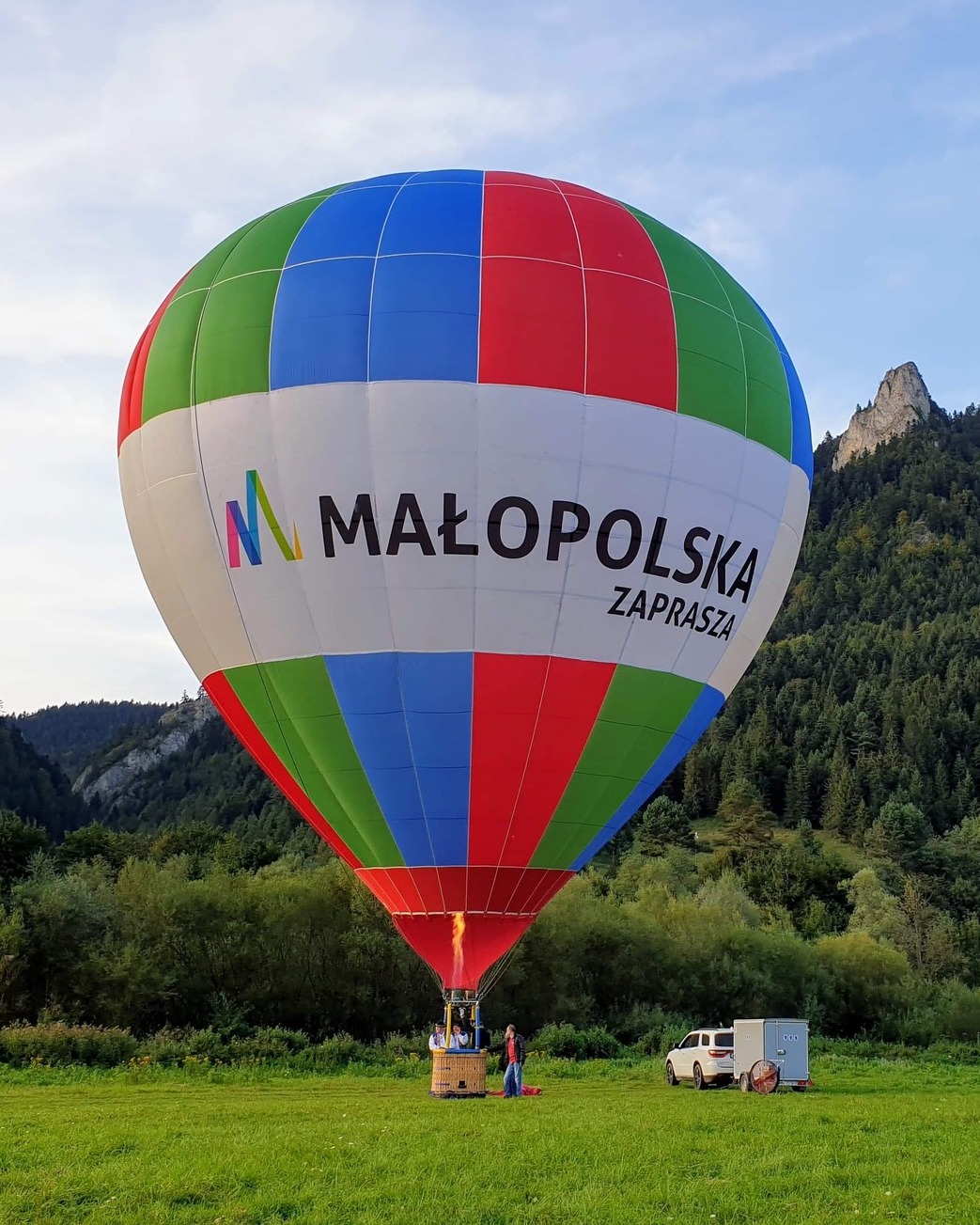 7. balon SP-BMN Małopolska LTL series 1-90 pilot Eryk Czarkowski z załogą