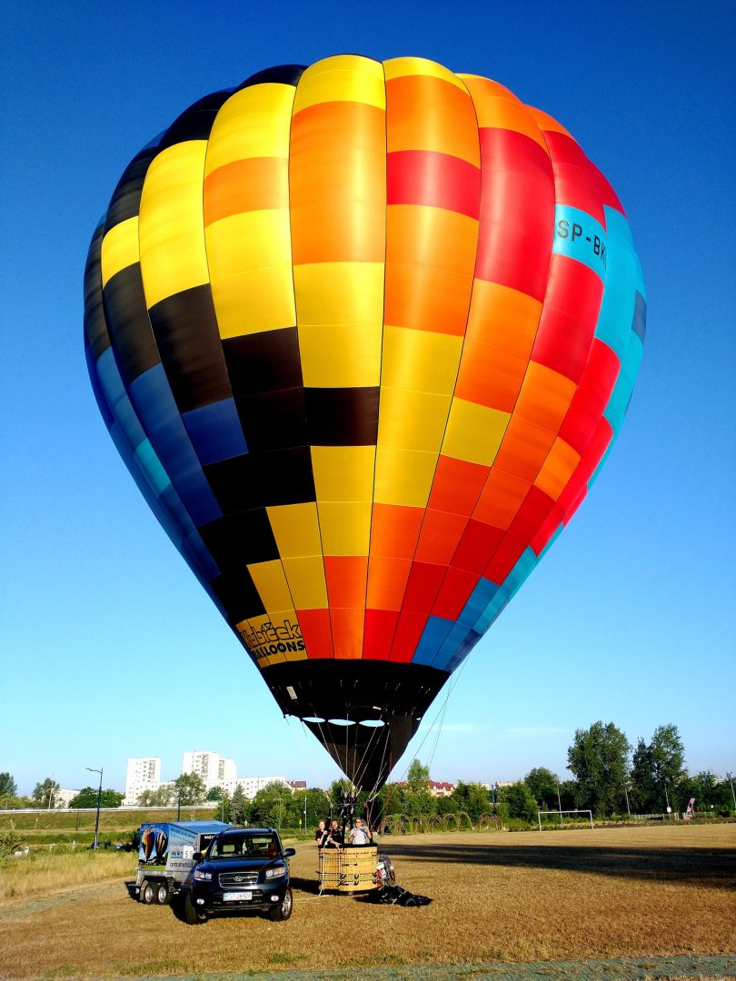 13. balon SP-BKL pilot Waldemar Lekan z załogą