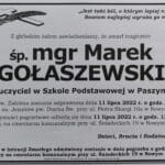 pogrzeb nauczyciel
