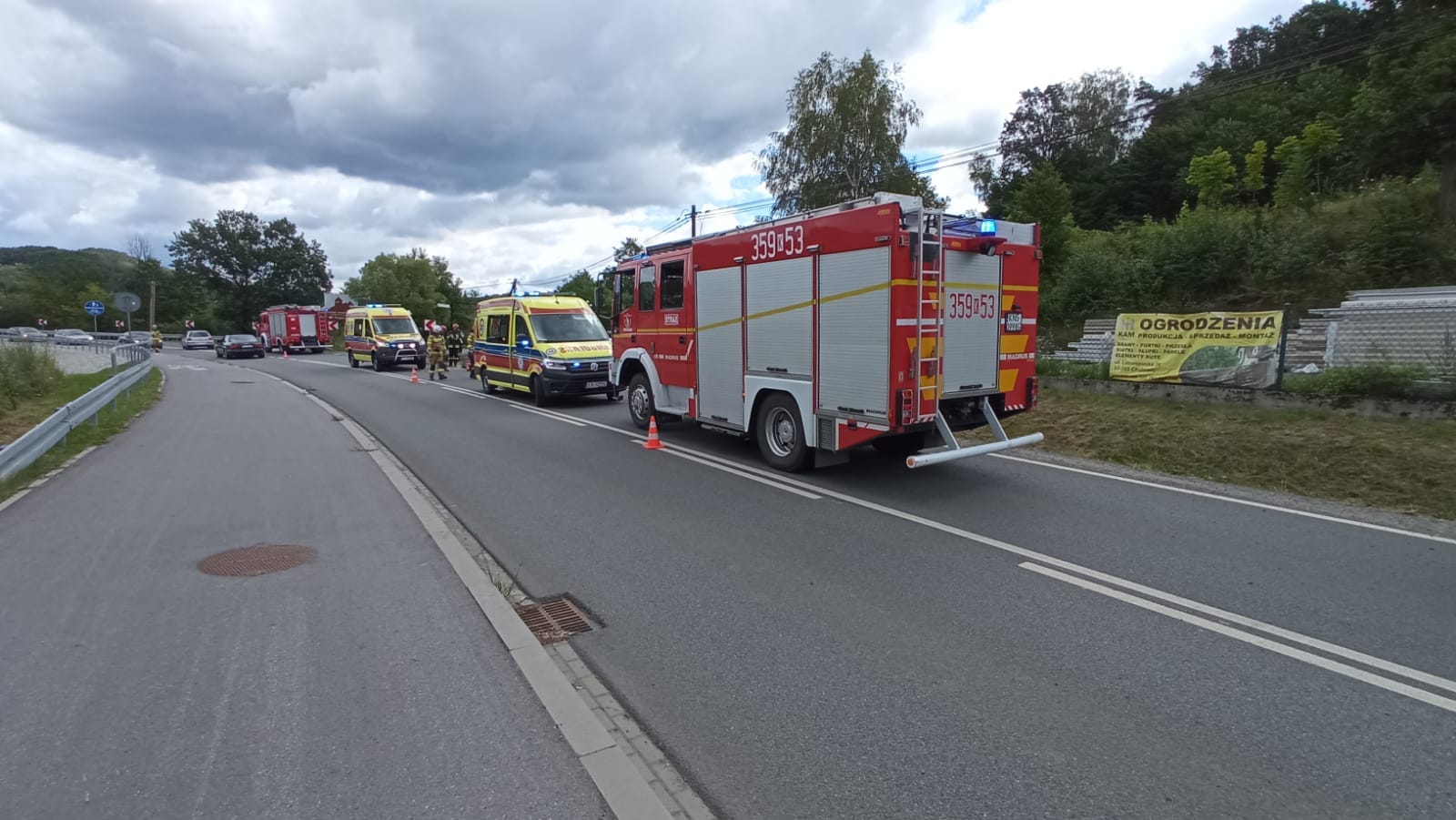 wypadek Gródek nad Dunajcem