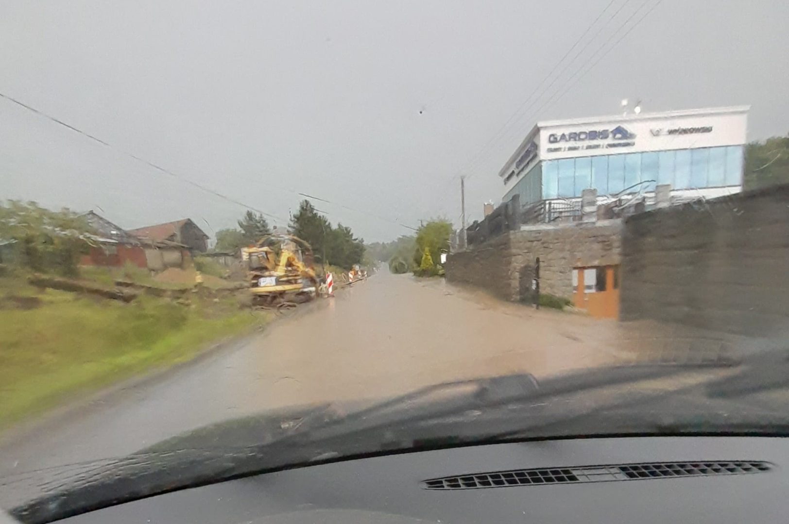 burza, ulewa
