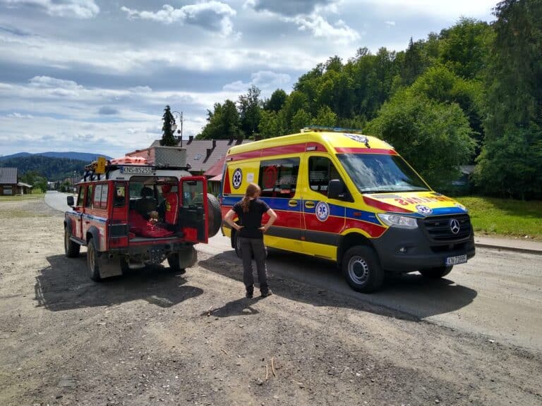Wakacje pracowite dla ratowników Grupy Krynickiej GOPR