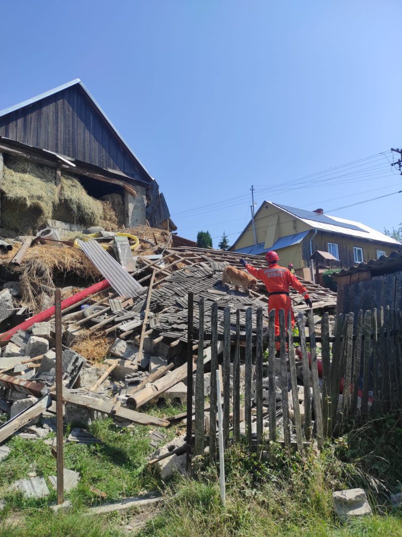 wybuch butli w Zalasowej