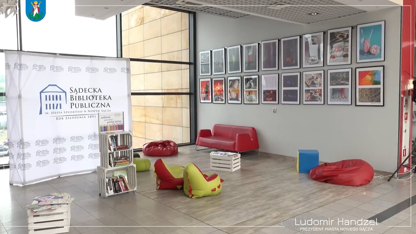 Biblioteka, Galeria Sandecja