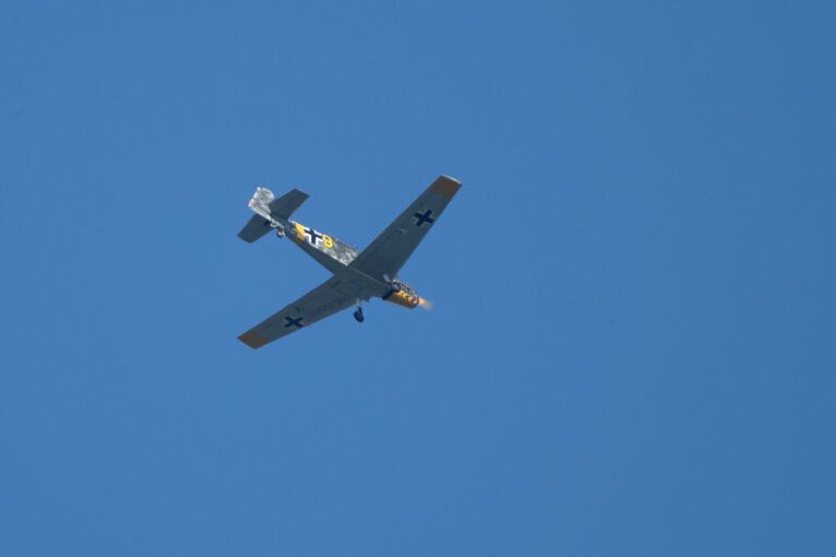 Messerschmitt przeleciał nad Nowym Sączem