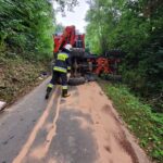 wypadek traktor Białawoda