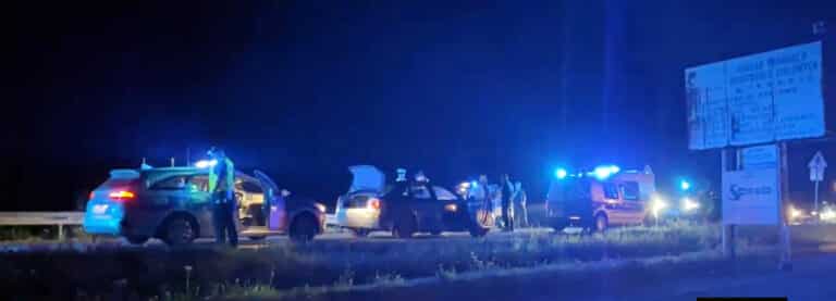 Nocny policyjny pościg za kierowcą audi