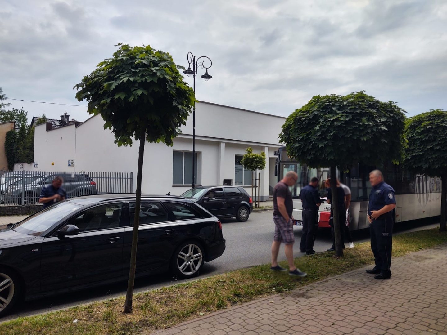 Nowy Sącz, zderzenie osobówki z autobusem