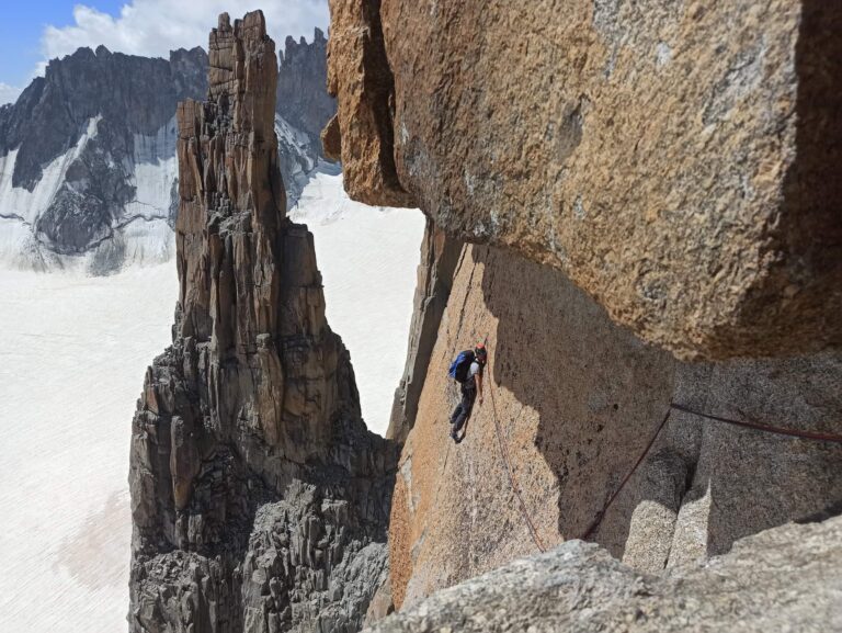 Chłopak z Cyganowic szturmem zdobywa najtrudniejsze wspinaczkowe drogi w Alpach