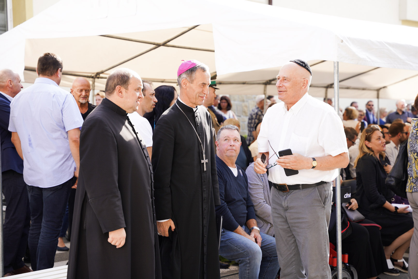 odsłonięcie pomnika ofiar Holocaustu Nowy Sącz
