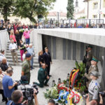 odsłonięcie pomnika ofiar Holocaustu Nowy Sącz