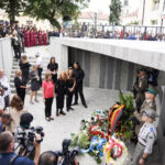 odsłonięcie pomnika ofiar Holocaustu Nowy Sącz