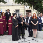 odsłonięcie pomnika ofiar Holocaustu Nowy Sącz