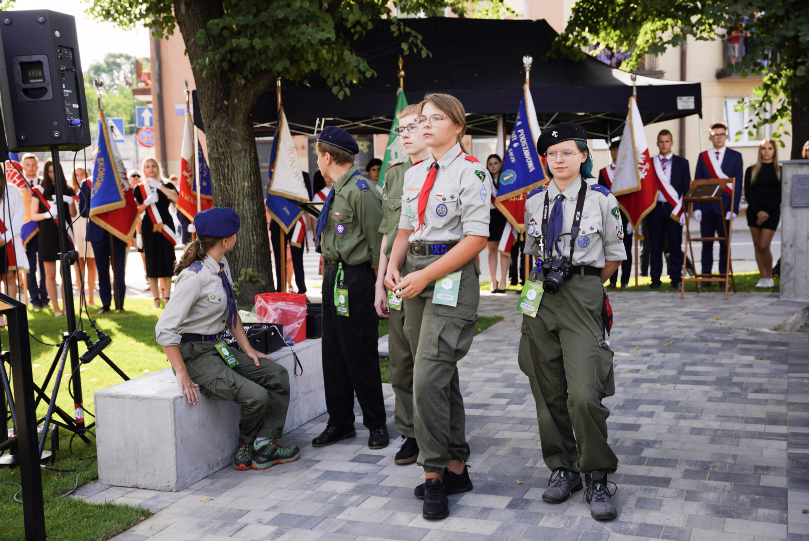 odsłonięcie pomnika ofiar Holocaustu Nowy Sącz